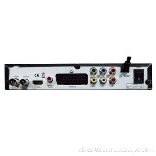 DVB-T2 HD Setup Box with 1,080 Pixels Resolution, Supports 6MHz Software Setting